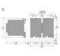 Wendeschütz AC 37kW/AC 80A/AC 110V/50Hz IP20 Schraub