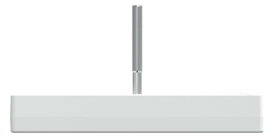 Zentralplatte TAE 3f System M akws Schraubbef aktivweiß
