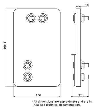 Sammelschienenverbinder 1p 2500A