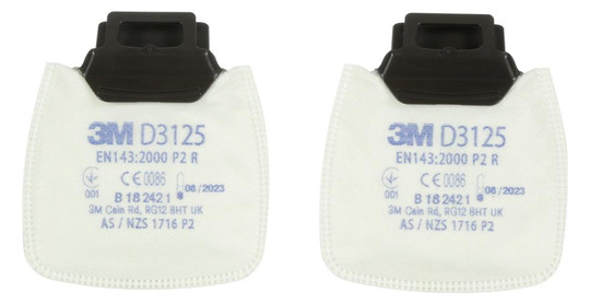 3M-Partikelfilter - D3125, P2R