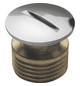 STEDO Blindstopfen 1/2", Messing verchromt