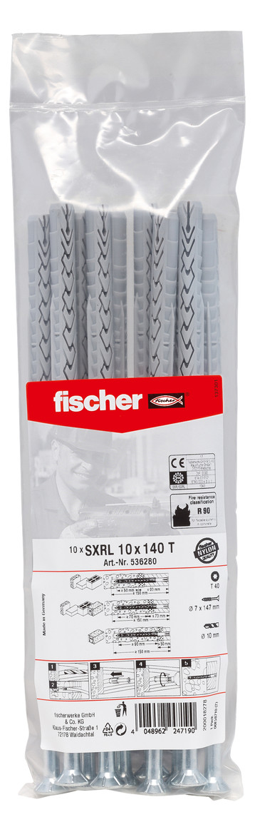 Bild Langschaftdübel SXRL 10x140 T B - fischer-1