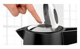 Wasserkocher 1,7l Edst DesignLine 2400W edst/sw Anzeige:außen m.Sieb