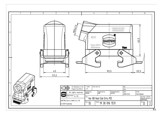 HART Tüllengeh.-Obert.M25    19300161531 