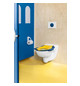 V&B WC-Sitz O.Novo Kids ohne Deckel, für Kinder, Scharniere Edelstahl, Ocean Blue/Sunshine Yellow