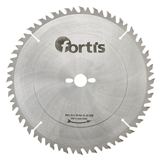 fortis-HW-Tischkreissägeblatt LWZ 350x3,5x30 mm, 32Z