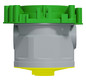 Verbindungsdose Beton Ø70x75mm Kst IP3X 71x71x75mm Ger/VerbDose/kast rnd