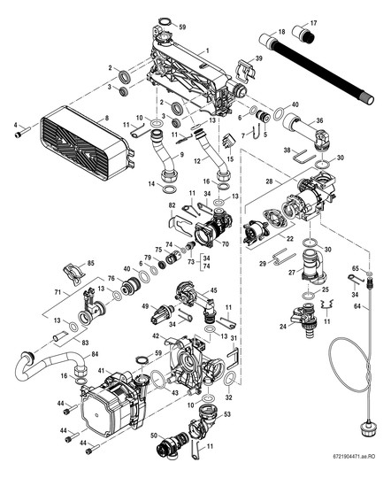 BOSCH Gas-Brennwertgerät Condens GC5300iW 20/24 C 23 Erdgas E, wandhängend, weiß