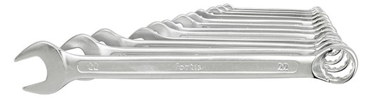fortis-Ring-Maulschlüssel-Satz, tief gekröpft -...