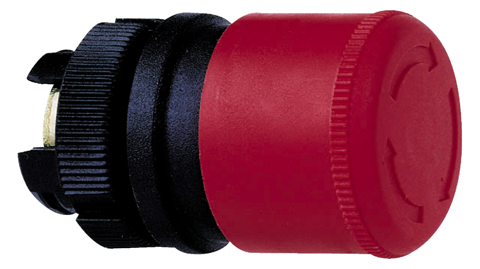 Frontelement für Not-Aus Ø22,5mm rt rnd IP66 fl Schaltfunktion verrastend Dreh