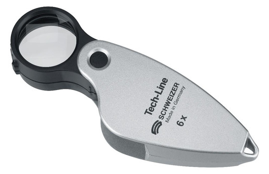 SCHWEIZER-Einschlaglupe Tech-Line - 6-fach, 22,8mm