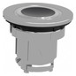 Drucktaster Front 1f sw bel.b Ø30,5mm rnd Geeignet für Beleuchtung IP66