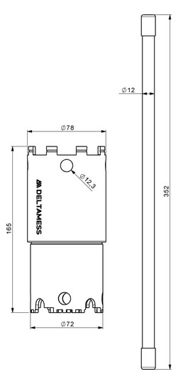 Deltamess MK-Montageschlüssel Universal