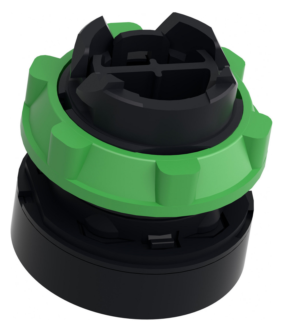 Drucktaster Front 1f gn Ø22,5mm rnd IP66 Tastend