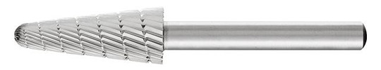 PFERD-HSS-Frässtift Rundkegelform L - 10x20mm, Z3,...