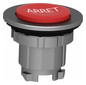 Drucktaster Front 1f rt Ø30,5mm rnd IP66 Tastend
