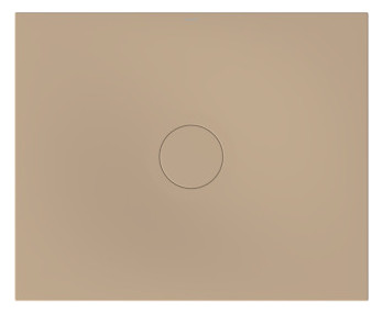 Bette Duschfliese PLUS BetteAir 1100 x 900 mm, greige, Rechteck, glasierter Titan-Stahl