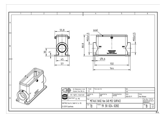 HART Han 24B-asg2-R-M32      19300240282 