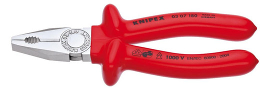 KNIPEX-VDE-Kombizange 0307 - 180 mm
