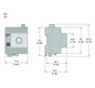 Gateway Modbus REG 110-240V LED 4TE IP30 m.LED-Anz