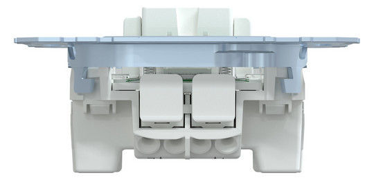 Kontroll-Wippschalter QuickFlex UP IP20 2p 1f 10AX