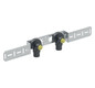 Geberit Anschlusswinkel FlowFit Ø 20 mm x Rp 1/2, AD 10 cm, 90Grad, 2-fach, vormontiert