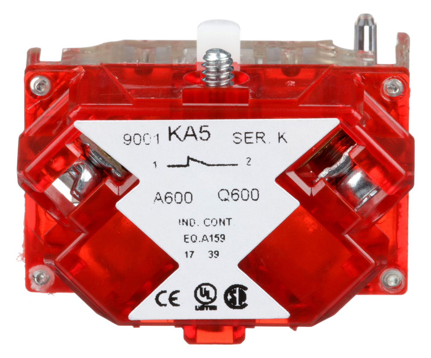Hilfsschalterblock 1Ö Frontbef 3A/AC Schraub