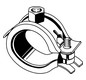 aquatherm Befestigungsschelle 250 mm, für Gleit-/Festpunktmontage