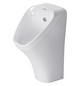 Duravit Absaug-Urinal DuraStyle 30x34cm, Zulauf von hinten, Rimless, ohne Fliege, weiß