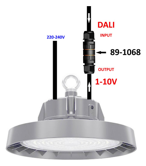 MLIG DALI auf 1-10V Converter /  89-1068 