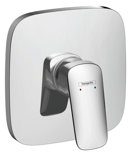 hansgrohe Fertigmontageset Logis UP-Brause-Einhebelmischer, 1 Verbraucher, chrom