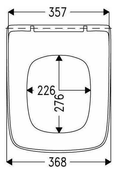 HARO WC-Sitz Pele SoftClose Premium weiß, Scharniere Edelstahl, Klappdübel, Schlitzscheibe