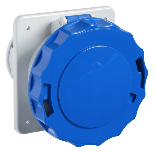 CEE-Anbausteckdose 2p 32A Acti9 230V/bl 6h IP67 Schraubkl ger Kst 100x90mm