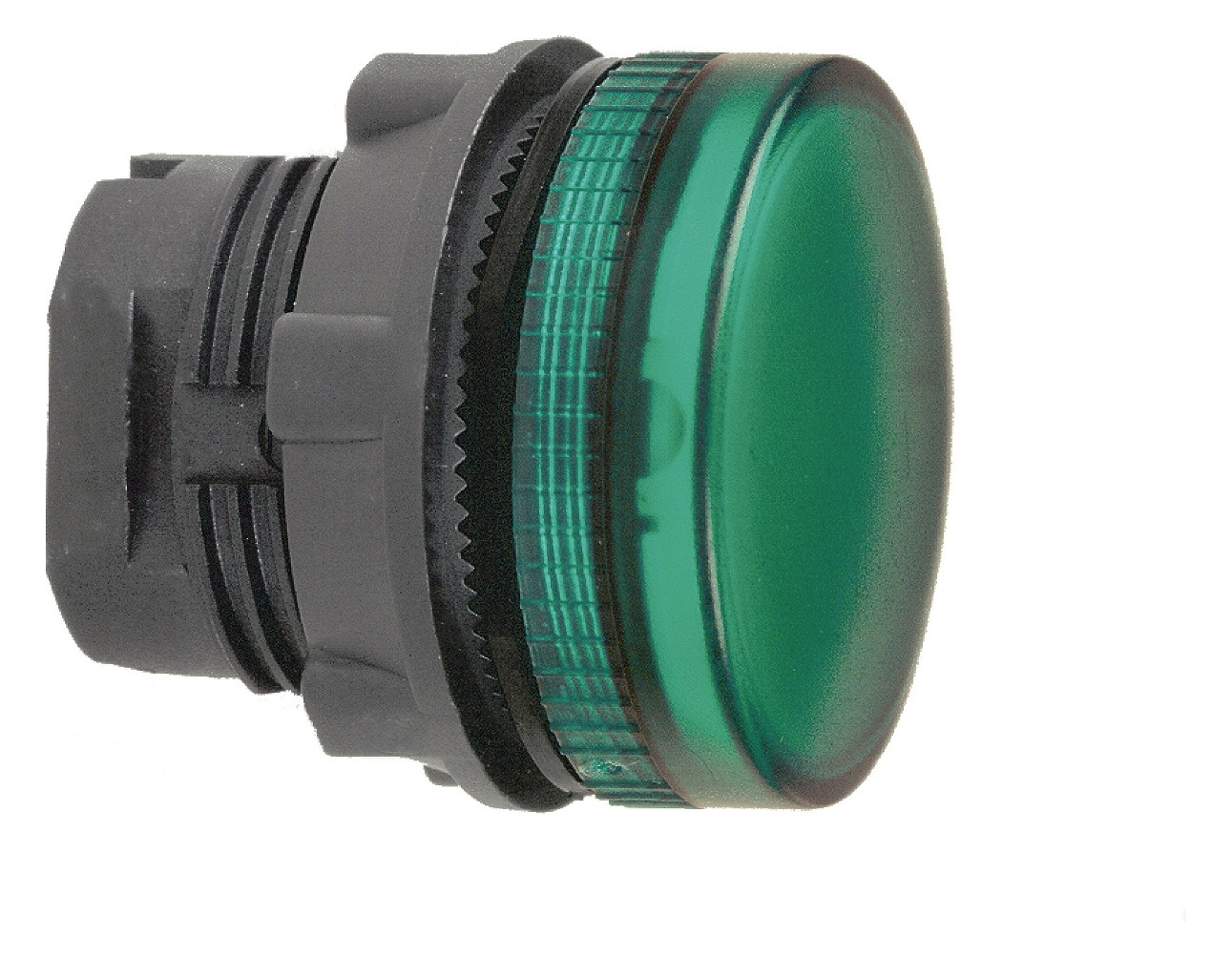 Leuchtmelder Front hoch rnd gn Ø22mm 1st Kst IP66