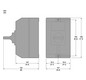 Hauptschalter 50A 3p IP65 m.Geh NOT-AUS Komplettger_im_Geh 22kW/AC