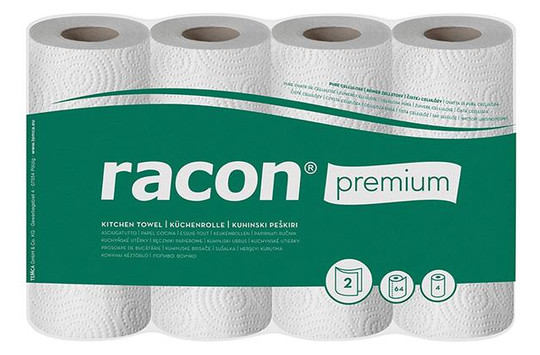 racon-Küchenrolle Premium, weiß - 220x250mm,...