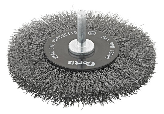 fortis-Rundbürste, Stahldraht - 100mm Ø,...