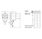 CEE-Winkelstecker 3p 16A 230V/bl 6h IP44 Schraubkl Kst Knickschutztülle