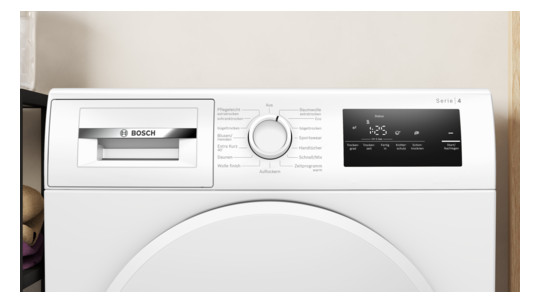 Wärmepumpentrockner E C 8kg ws 65dB re stufenl 138kWh Restzeit