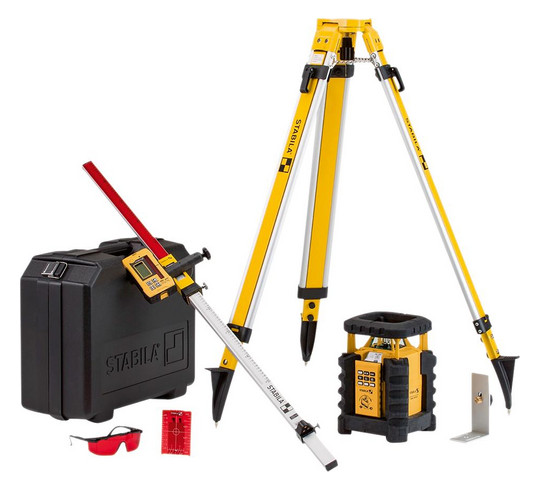 STABILA-Rotationslaser-Set LAR 350 - 9-teilig