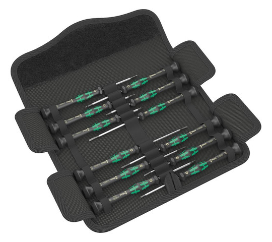 Wera-Elektroniker-Schraubendreher-Satz 12-teilig in...