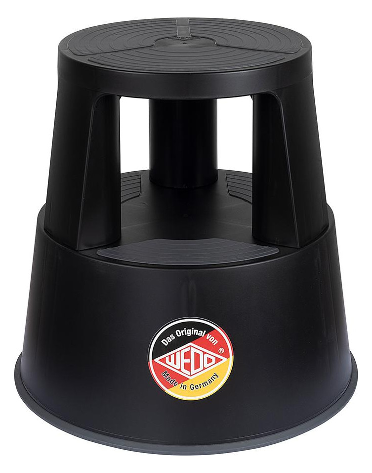 Bild Rollhocker Super Step Kunststoff, schwarz - WEDO-1