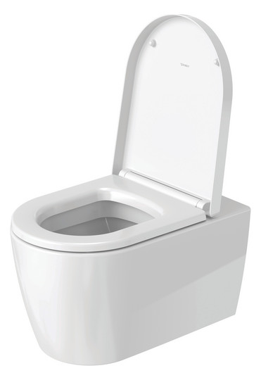 Duravit WC-Sitz Me by Starck Scharniere Edelstahl, mit Absenkautomatik, abnehmbar, weiß