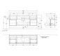V&B Waschtisch-Unterschrank Abdeckplatte white matt Finion 160x60,3cm, Regal White matt lacquer, White matt lacquer