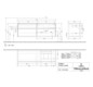 V&B Waschtischunterschrank Collaro 160x54,8x50cm, Waschtisch rechts, stone oak