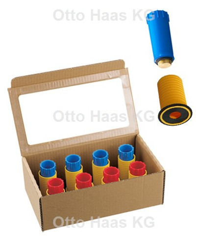 HAAS Dichtfix Kombi-Paket OHA rot/blau