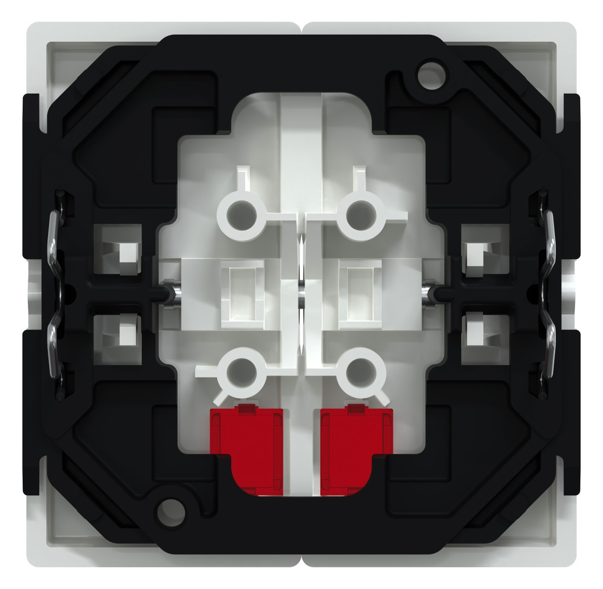 Wippe Serien Schalter System M akws glz aktivweiß Kontrollfenster/Lichtauslass