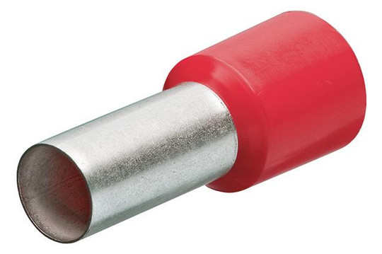 KNIPEX-Aderendhülse mit Kragen 9799337 - rot,...