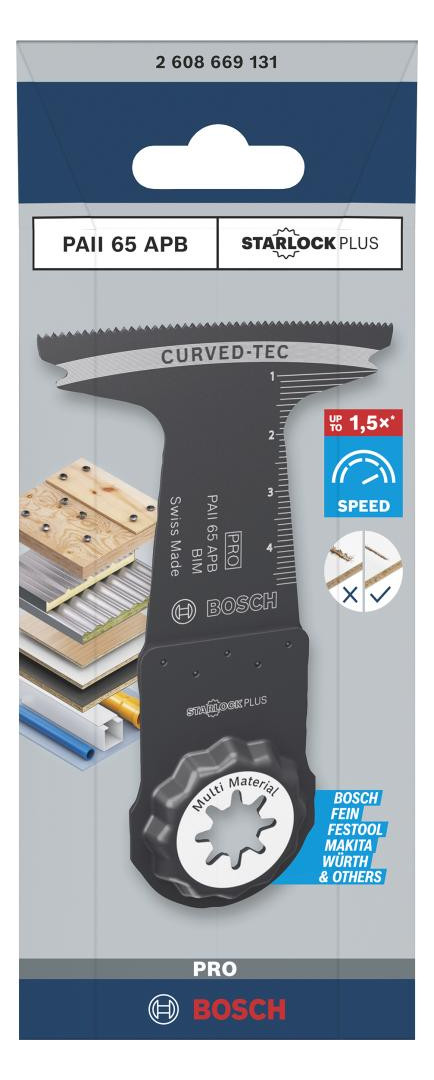 Bild Tauchsägeblatt BiM 65x55mm, PAII 65 APB StarlockPlus 1-tlg. BOSCH-1