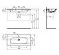 Ideal-Standard Möbelwaschtisch-Paket i.life A 104x46x64,5cm, 1 Hahnloch, Griff schwarz matt, greige matt